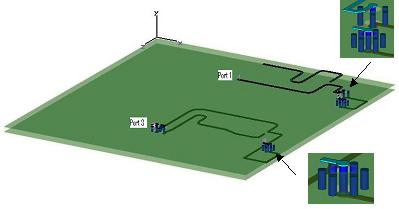 PCB With Via Fence